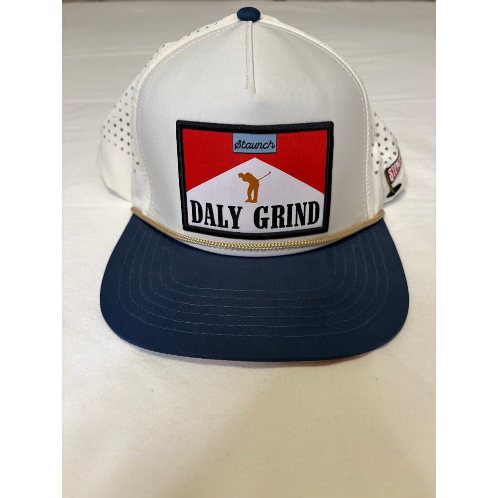 Rugged Pilgrim - Daly Grind SnapBack - Cream & Navy, New without Tags